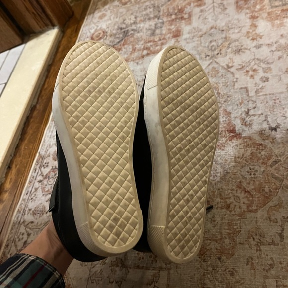 Athlefit Black Wedge high top sneakers, barely worn, size 5.5 - Picture 5 of 7